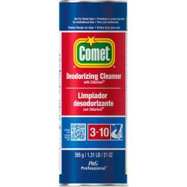 Comet Deodorizing Powder Cleanser with Chlorinol, 21 oz. Can, 24 Cans - 32987
