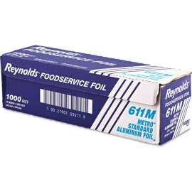 Reynolds Wrap Metro Aluminum Foil Roll, Lighter Gauge Standard, 12" x 1000 Ft., Silver