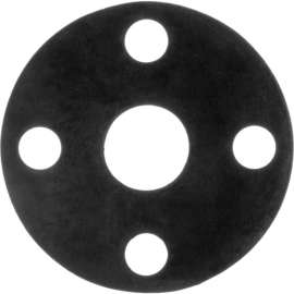 Full Face EPDM Flange Gasket for 2" Pipe-1/16" Thick - Class 150