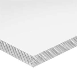 Cast Acrylic Plastic Sheet - 1/16" Thick x 24"W x 24"L