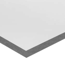 PVC Plastic Sheet - 1" Thick x 12" Wide x 12" Long