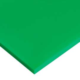 USA Sealing Cast Acrylic Bar 48"L x 2"W x 1/4" Thick, Green