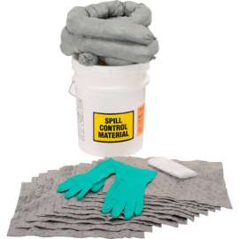 Global Industrial Universal 5 Gallon Truck Spill Kit, Bucket