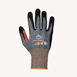 Superiorglove Tenactiv CX Glove W/Blended HPPE/Steel, Micropore Nitrile Palm, ANSI A7, Size 10