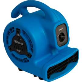 XPOWER Mini Mighty Air Mover With Daisy Chain, 3 Speed, 1/8 HP, 475 CFM