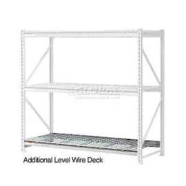 Global Industrial Additional Shelf, Extra Heavy Duty Rack, Wire Deck, 96"W x 36"D, Gray