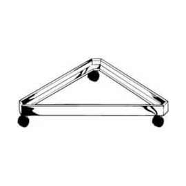 Triangle Base for Grid - Chrome