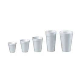 Dart DCC32TJ32 - Foam Cups, Hot/Cold Beverages, 32 Oz., White, 500/Carton