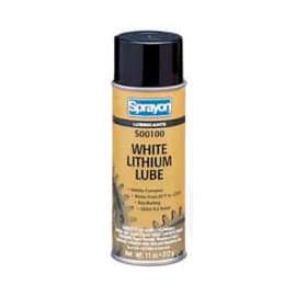 Sprayon LU100 White Lithium Grease, 11 oz. Aerosol Can - SC0100000