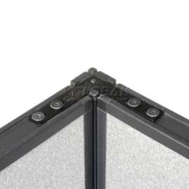 Interion 90 Degree Corner Connector Kit For 76" H Panel
