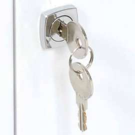 Replacement Lock Set With Keys for Global Industrial Medicine Cabinet Model 269940