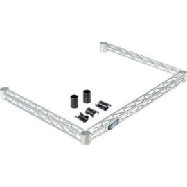 Nexel WF1836Z Poly-Z-Brite Three-Sided Wire Frame 36"W x 18"D