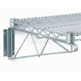 Nexel Chrome, Fixed Single Shelf Wall Mount Bracket, 21"D