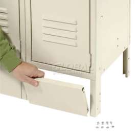 Front Base For 12"W X 6"H Tan Locker
