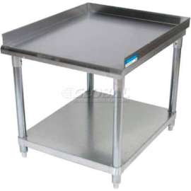BK Resources Equipment Stand W/ Undershelf, 18 Ga 430 Stainless Steel Top, 49"W x 30"D