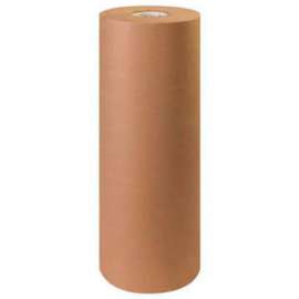 Kraft Paper, 50 lbs., 24"W x 720'L, 1 Roll