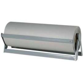 Bogus Kraft Paper, 50 lbs., 24"W x 720'L, Gray, 1 Roll