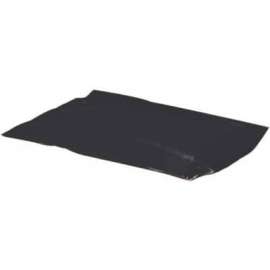 Global Industrial Flat Poly Bags, 4"W x 6"L, 2 Mil, Black, 1000/Pack