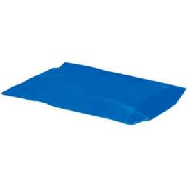 Global Industrial Flat Poly Bags, 6"W x 9"L, 2 Mil, Blue, 1000/Pack
