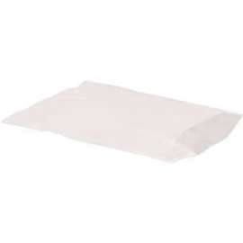 Global Industrial Flat Poly Bags, 15"W x 18"L, 2 Mil, White, 1000/Pack