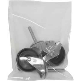 Global Industrial Flat Poly Bags, 24"W x 30"L, 8 Mil, Clear, 100/Pack