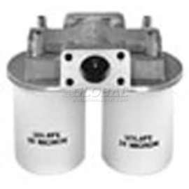 Buyers Filter Head, FH415, 1 1/2" NPT/2" SAE, 15 PSI Bypass