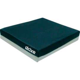 Deluxe Skin Protection Gel "E" 3" Wheelchair Seat Cushion, 22"W x 18"D x 3"H