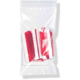 Global Industrial Reclosable Poly Bags, 8"W x 10"L, 4 Mil, Clear, 1000/Pack