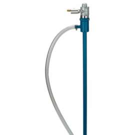 Finish Thompson DEFP018 40" Drum Pump Kit - Polypro Tube - SS Shaft - Air Motor - PVC Hose & Clamp