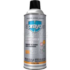 Sprayon MR353 Foaming Citrus Mold Cleaner, 15.25 oz. Aerosol Can - S00353000
