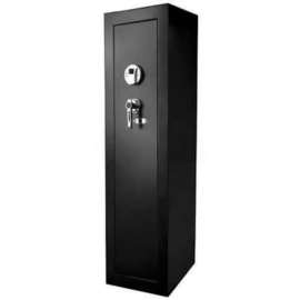 Barska Large Biometric Rifle Safe AX11898 - 13-3/4"W x 13-3/4"D x 57"H, Black