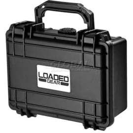 Barska Loaded Gear HD-100 Hard Case- Watertight, Crushproof, 8-5/16"L x 6-5/8"W x 3-1/2"H