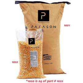 Paragon 1020 Bulk Yellow Butterfly Popcorn-Quad Case of 12-1/2 Lbs Bags
