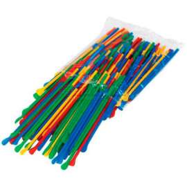 Paragon 6510 Snow Cone Spoon Straws, 200 Qty