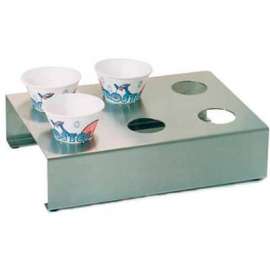 Paragon 6700 Sno-Cone Holder, Stainless Steel