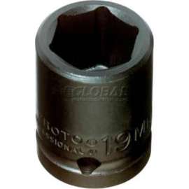 Proto J7418M 1/2" Drive Impact Socket 18mm - 6 Point, 1-1/2" Long