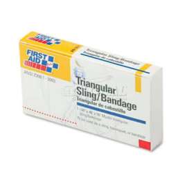 First Aid Only AN-5071 First-Aid Refill Sling/Tourniquet Triangular Bandages, 40 x 40 x 56, 10/Pack