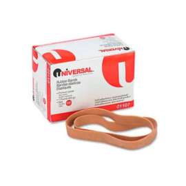 Universal Rubber Bands, Size 107, 7 x 5/8, 40 Bands/1lb Pack
