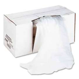 Universal High-Density Shredder Bags, 26w x 18d x 48h, 100 Bags/Carton, Clear