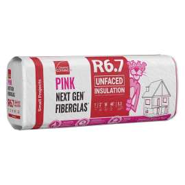 R- 6.7 Multi-Purpose, Small Project Unfaced Fiberglass Insulation Roll 16 in. x 4 ft. (1-Pack)