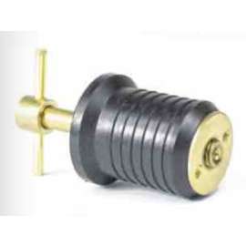 DRAIN PLUG - TWIST TURN BRASS 1'