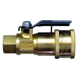 COUPLER WITH SHUT-OFF