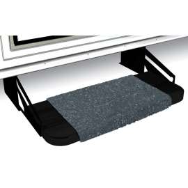 WRAP STEP RUG STONE GRAY