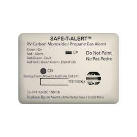 MINI LP/CO ALARM SURF WHT