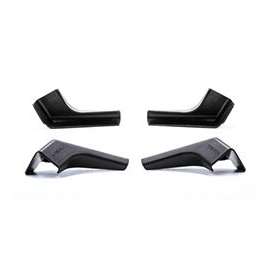 GUTTER SP W/L BLACK 4PK