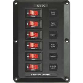 PANEL BELOW DECK 12VDC 6PC
