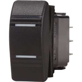 SWITCH CONTURA DPDT ON-OFF-ON BLK
