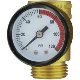 WTR PRESSURE GAUGE L.F.