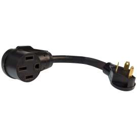 30AM-50AF 12' ADAPTER BLACK BULK