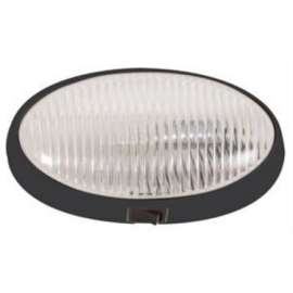 P-LIGHT OV W/SW BLK BS CLEAR
